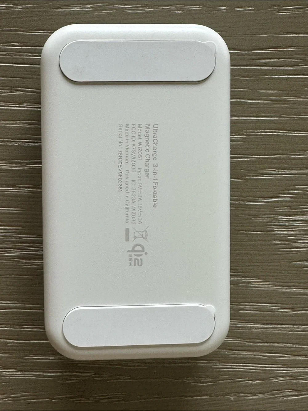 Belkin UltraCharge 3-in-1 Foldable Magnetic Wireless Charger Qi2 25W WhiteWIZ024